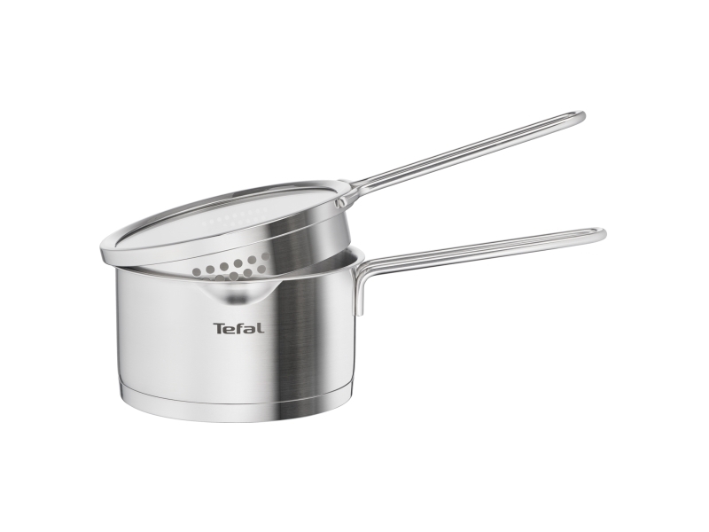 Tefal H85222, Rustfrit stål, Rustfrit stål, Rustfrit stål, Glas, 250 °C, Keramisk, Gas, Halogen, Induktion, Forseglet plade