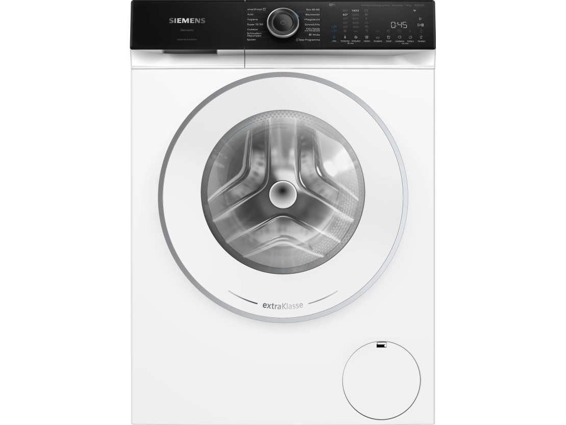 Siemens WG44H2A8AT, Edestä täytettävä, 9 kg, B, 70 dB, 1400 RPM, A