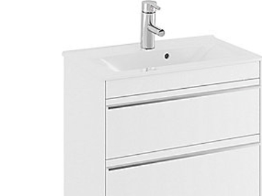 Ifö Sense Møbelpk 60Cm, Sense - Compact H:59,Cm B:60Cm D:36,6Cm Med Greb,Sense Vask 2Skuffer