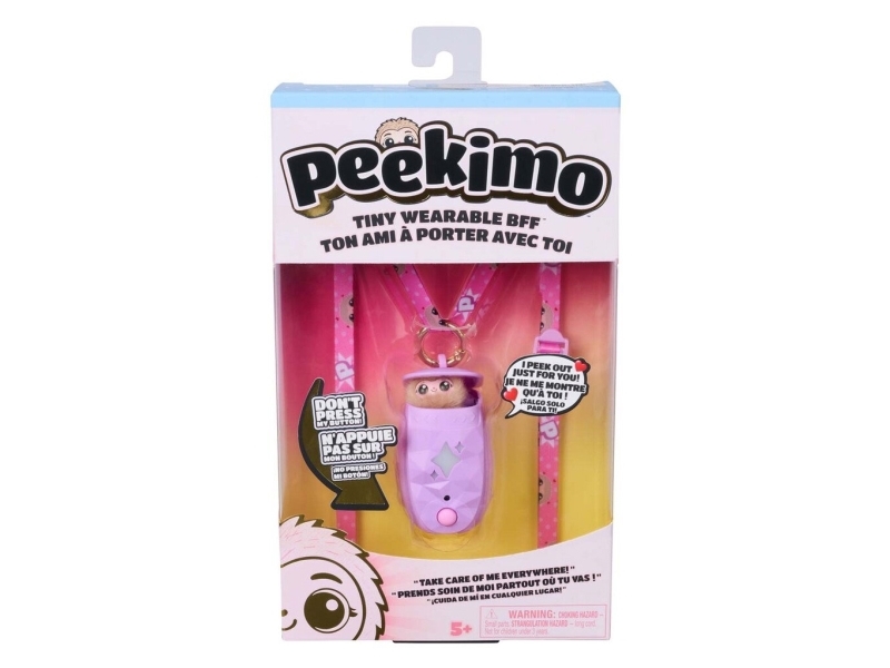 Peekimo Portable Interactive Pet Purple Lulu