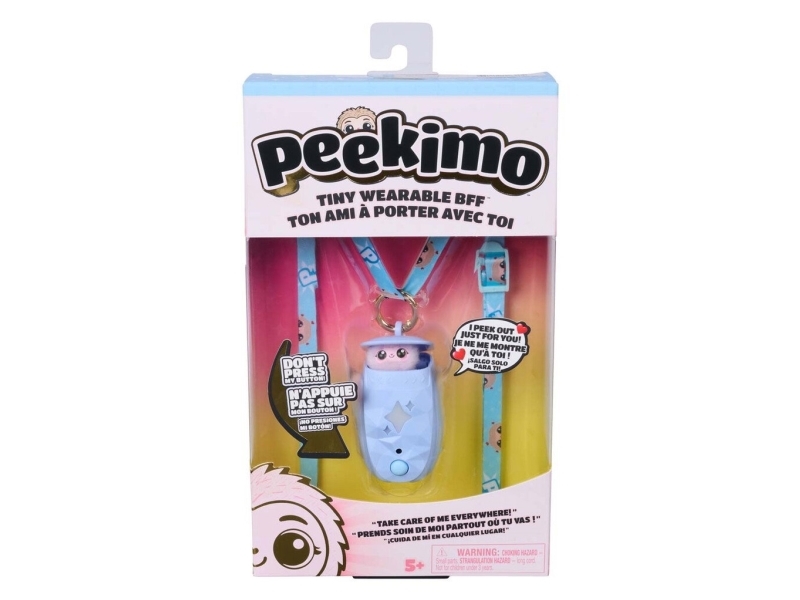 Peekimo Portable Interactive Pet Blue Boo