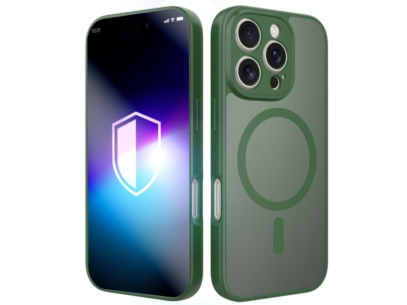 3Mk Misty Magcase Für Iphone 16 Pro Max - Grün