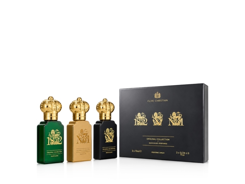Clive Christian Masculine Perfumes 3 x 10 ml