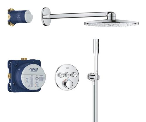 Grohe Precision SmartControl - inbyggt dusjsystem Vitalio Smartactive 310, krom | VVS Artiklar - Badrum - Duschset & Tillbehör | GameStuff