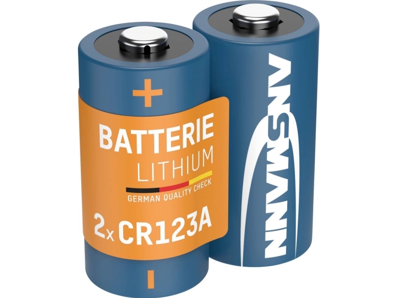 Ansmann CR17335 CR-123A Fotobatteri Lithium 1375 mAh 3 V 2 stk