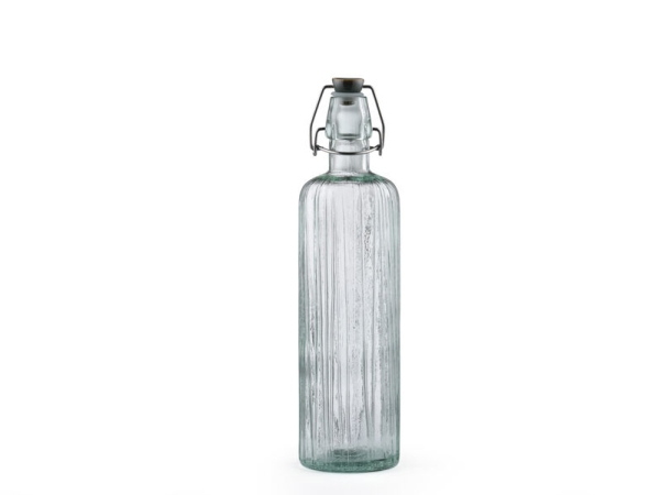 Bitz Kusintha, 1200 Ml, Glas, Grøn, 6 Stk, Fliplåg, 8 Cm