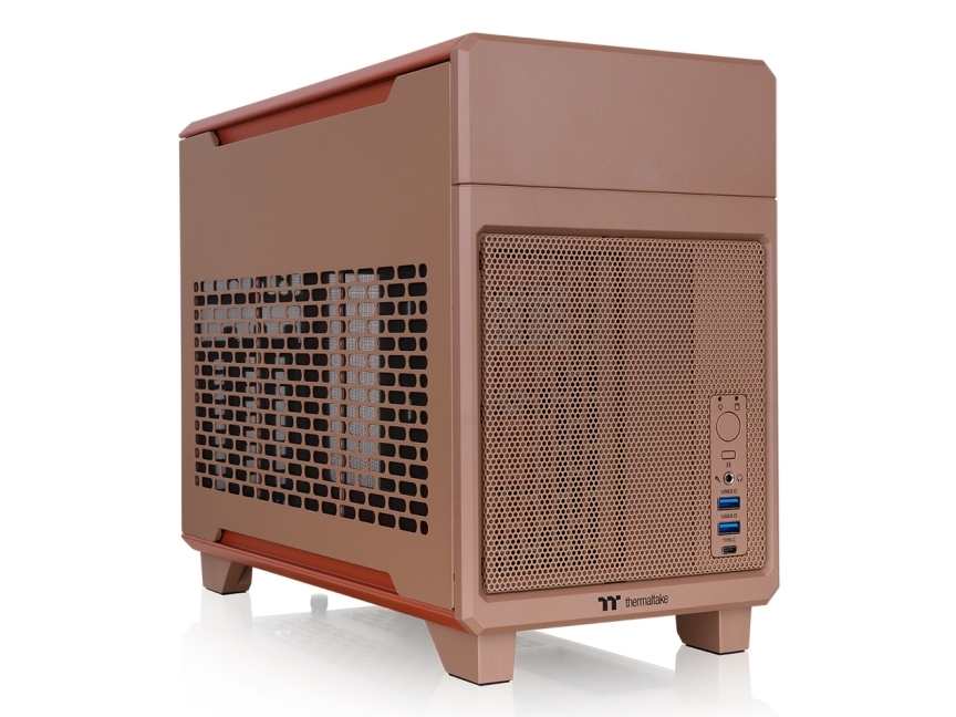 Thermaltake Tr100, Mini Tower, Pc, Sand, Mini-Itx, Spcc, Stål, 6,8 Cm