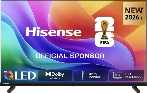 Hisense 40A59s, 101,6 Cm (40"), 1920 X 1080 Pixel, Dled, Smart-Tv, Wlan, Sort
