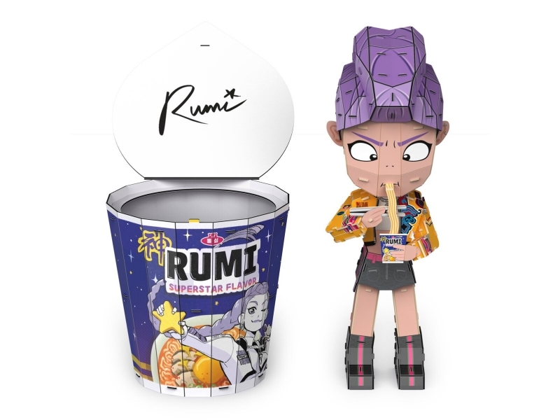 K POP KPDH 4D Build Ramen Cup Rumi 3D Puslespil