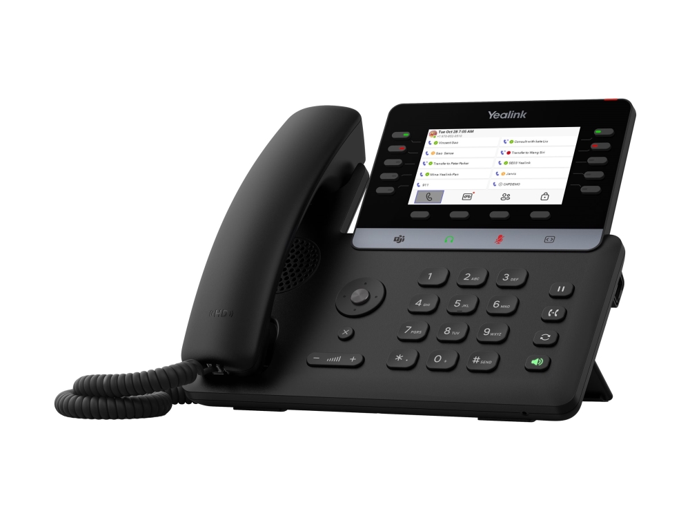 Yealink Mp55 E2 - Voip-Telefon - Med Bluetooth Interface - Klassisk Grå
