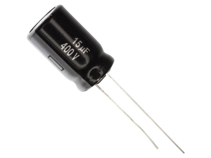 Panasonic Eeu-Ee2w100 Elektrolytkondensator Mit Radialem Anschluss, 5 Mm, 10 Μf, 450 V, 20 % (Ø) 12,5 Mm, 1 Stück