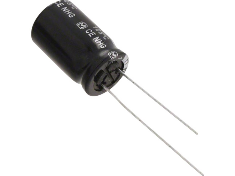 Panasonic Eca-2Ehg470 Elektrolytkondensator Mit Radialem Anschluss, 5 Mm, 47 Μf, 250 V, 20 % (Ø) 12,5 Mm, 1 Stück