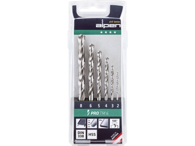 Bohrer Alpen Alpen Pro Tm 6 2-3-4-5-6-8