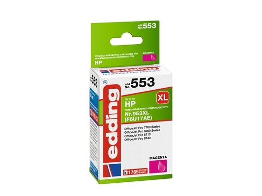 Edding Edd-553, Hohe (Xl-) Ausbeute, 26 Ml, 1765 Seiten, 1 Stück(E), Einzelpackung