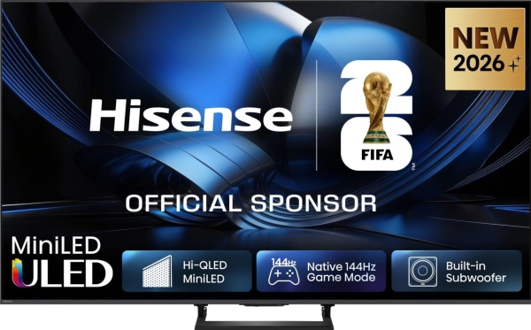Hisense 75U7dse, 190,5 Cm (75"), 3840 X 2160 Pixel, Uled, Smart-Tv, Wlan, Sort