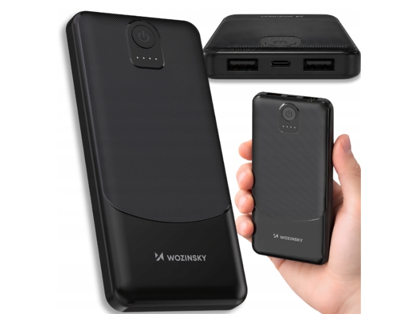 Wozinsky Wpower Wpbbk-2 Powerbank 10000Mah - Sort