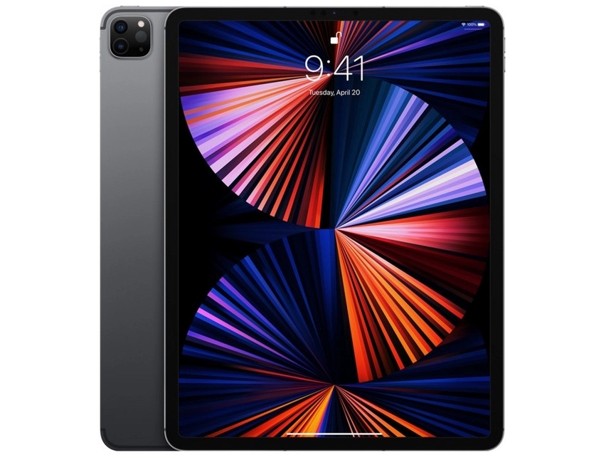 Renoveret Apple Ipad Pro 12,9" 5. Gen 256Gb Wifi+Cellular (Space Gray) – 2021 – Kategori: Grad B