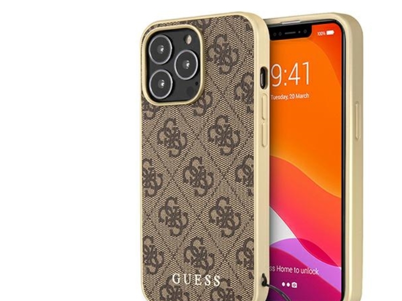 Guess Guhcp13lgf4gbr Hardcase 4G Charms Til Iphone 13 Pro / 13 6,1" - Brun/Brun