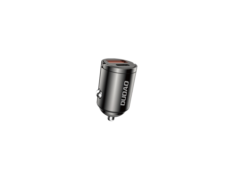 Dudao R3MAX Car Charger 48Watt 1xUSB-A + 1xUSB-C