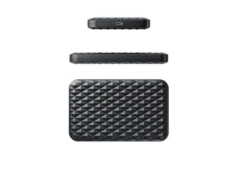 Orico 2520C3-V1 2,5-Zoll-Hdd/Ssd-Usb-C-Festplatte Mit 5 Gb/S, Schwarz