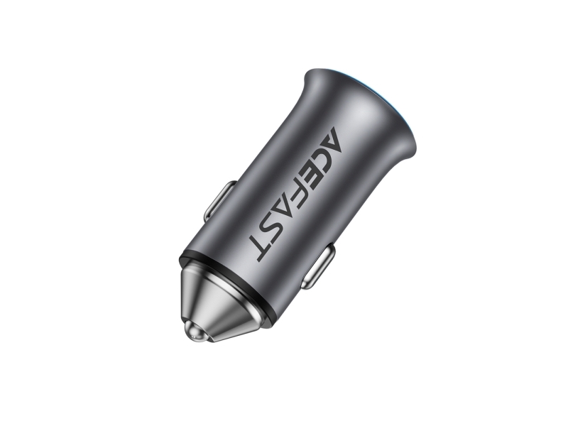 Acefast B16 95W Usb-A + Usb-C Autoladegerät - Grau