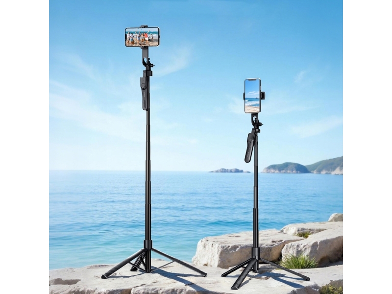ORICO Selfie stick Orico SPM175 tripod 1/4" for phone camera with 360 degree rotation Bluetooth 5.2 - black