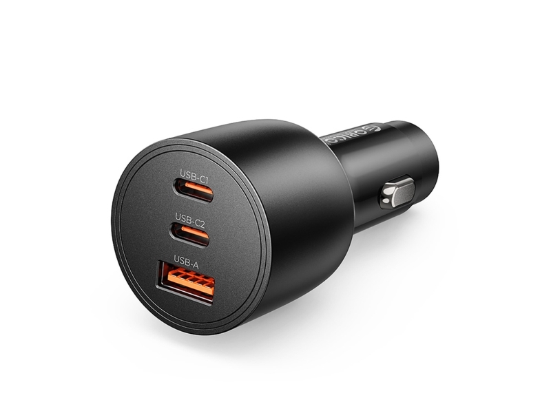 Orico Autoladegerät Orico Powerlink 165W Usb-A + 2X Usb-C - Schwarz