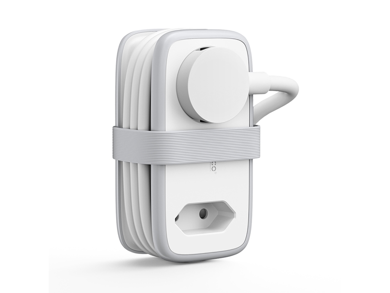 Steckdosenleiste Orico App 15,5W 5-In-1: 2X Ac + 2X Usb-A + 1X Usb-C Weiß