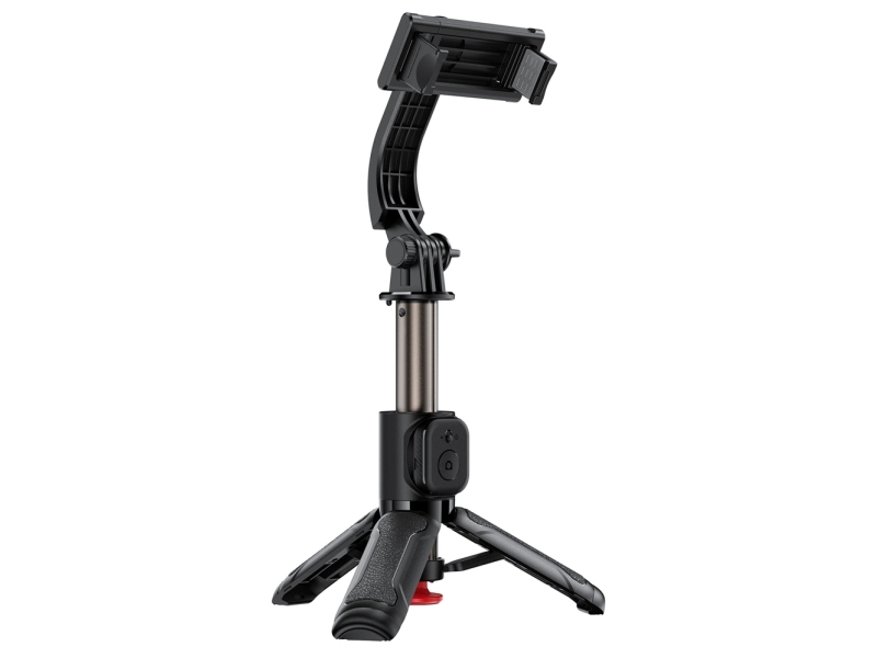 Selfiepole Acefast E42 med automatiskt stativ och Bluetooth-fjärrkontroll 63 cm - svart | Foto och video - Foto- & videotillbehör - Selfie stång | GameStuff