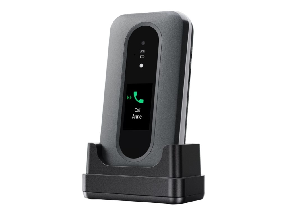 Doro Leva L31s, Klappgehäuse, Single Sim, 7,11 Cm (2.8"), 2 Mp, 1150 Mah, Schwarz, Weiß