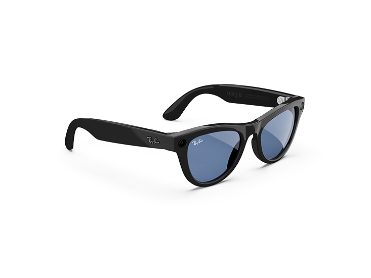 Ray-Ban Meta Skyler Gen1 Ai Glasses - Black/Cerulean Blue Transitions