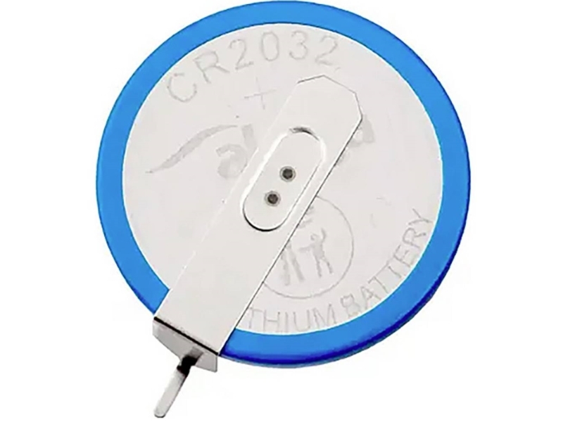 Akyga Knopfzellenbatterie Cr 2032 3 V 1 Stück 210 Mah Li-Mno2 Cr2032 Hp2d