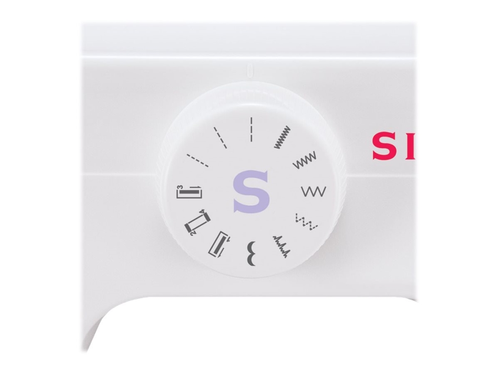 Singer Start 1306, Weiß, Automatische Nähmaschine, 4 Step, Variabel, Tasten, Leiter, Mechanisch