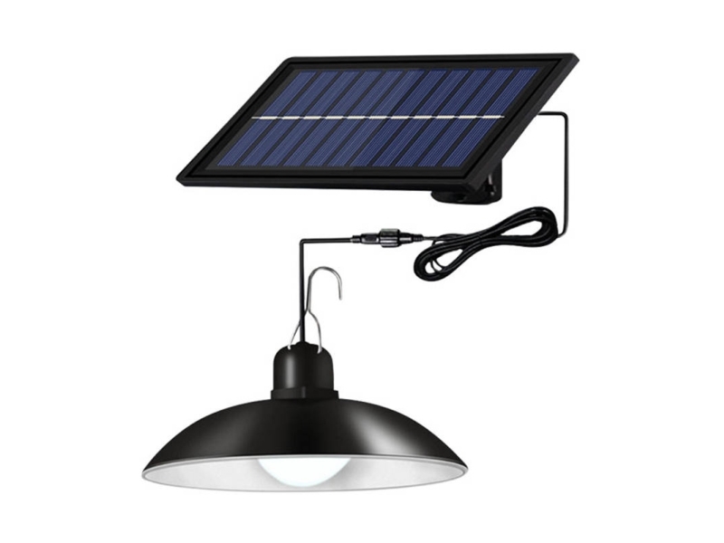 Superfire FF10-B Solcelle Lampe med Fjernbetjening (3m)