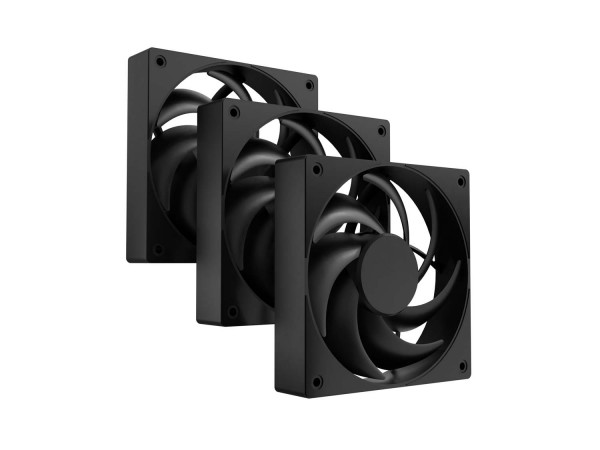 Fury 3-Pack Ventilatorer Sai S12 Pwm Sort