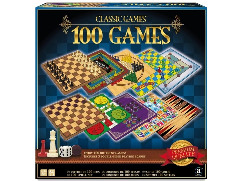 „Merchandt Ambassador Classic Games“ – 100 žaidimų rinkinys (ST020)