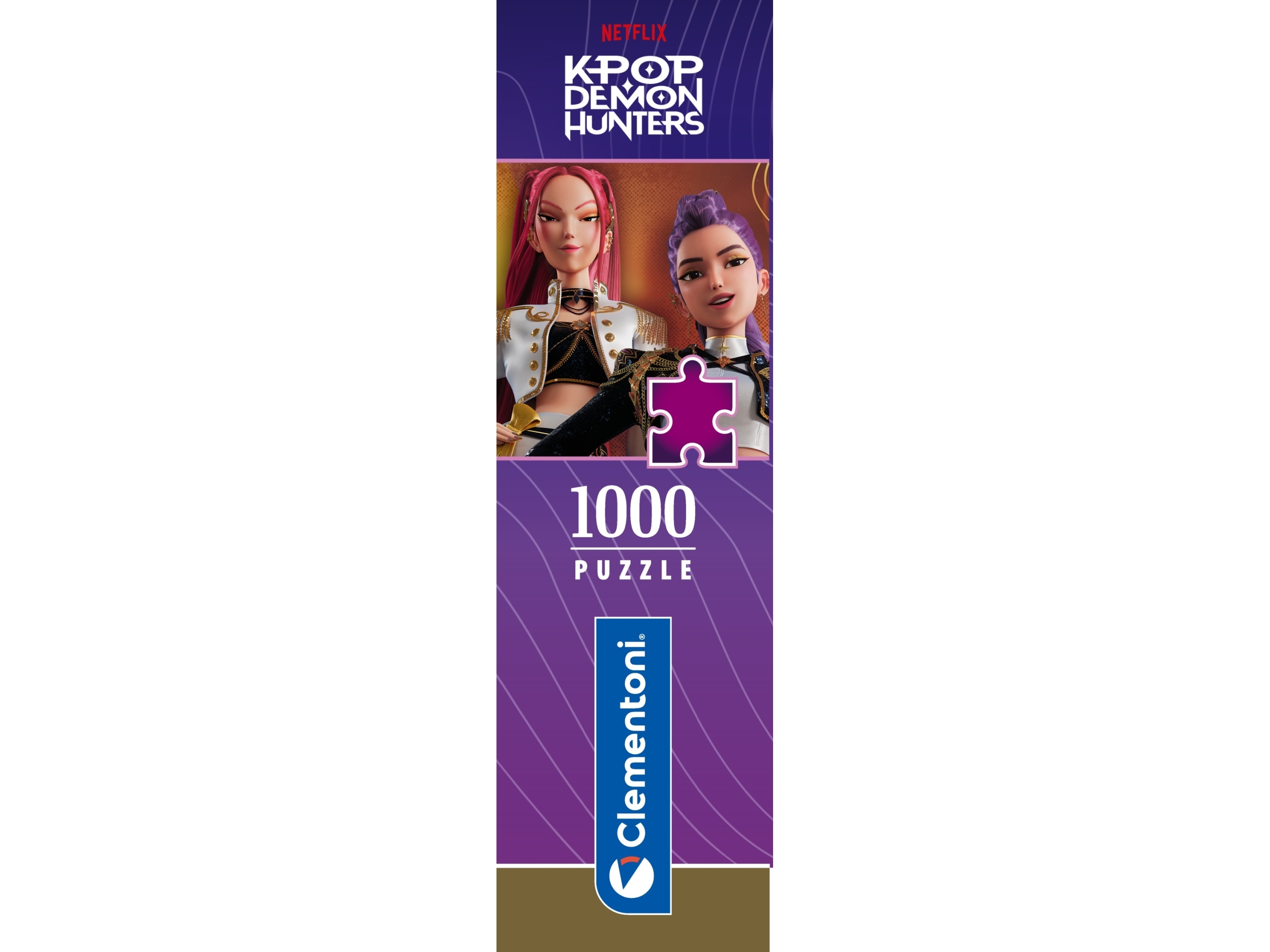 Clementoni Puslespil K-Pop Demon Hunters 3 - Compact, 1000 brikker