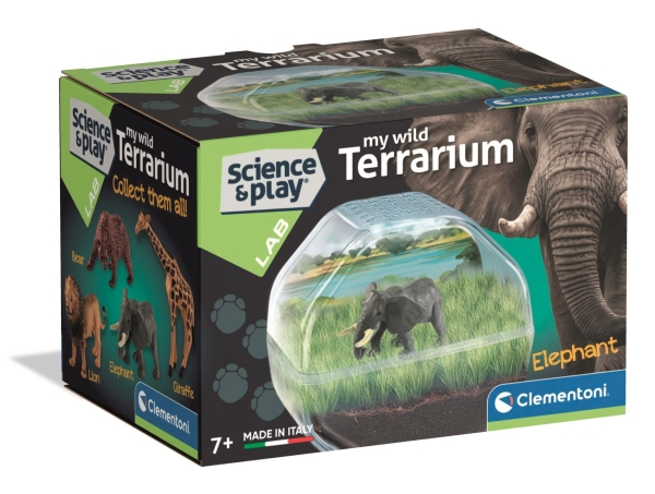 Clementoni Mini-Terrarium Elefant