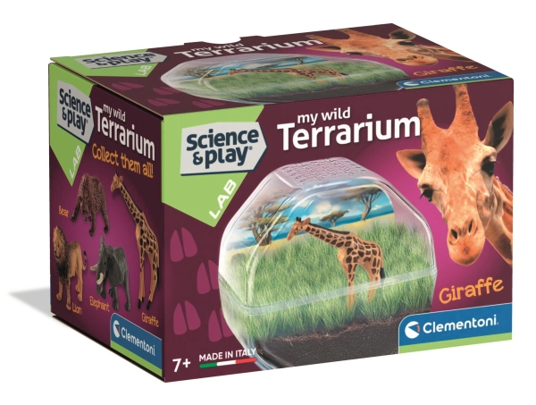 Clementoni Mini-Terrarium Giraffe