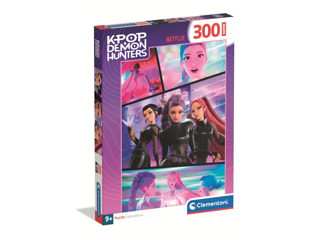Puzzle „K-Pop Demon Hunters“, Super 300 Teile