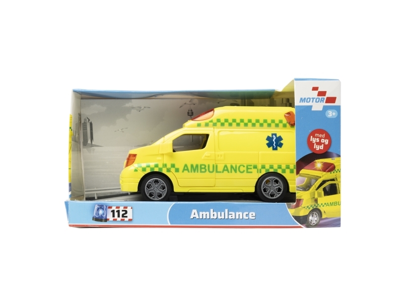 Krankenwagen 12,5 Cm M/ Licht Und Ton