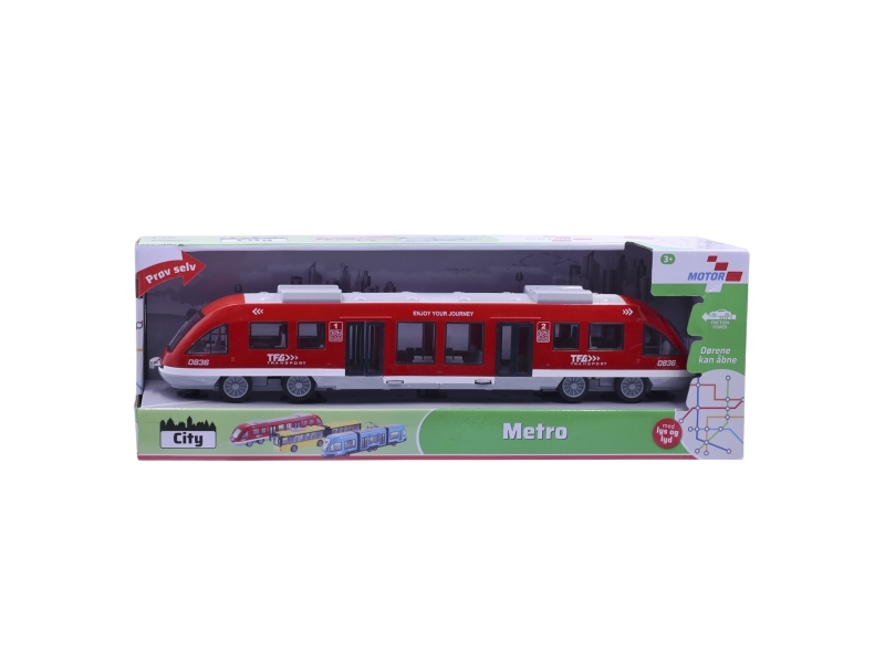 Metro M/Lys Og Lyd 45Cm