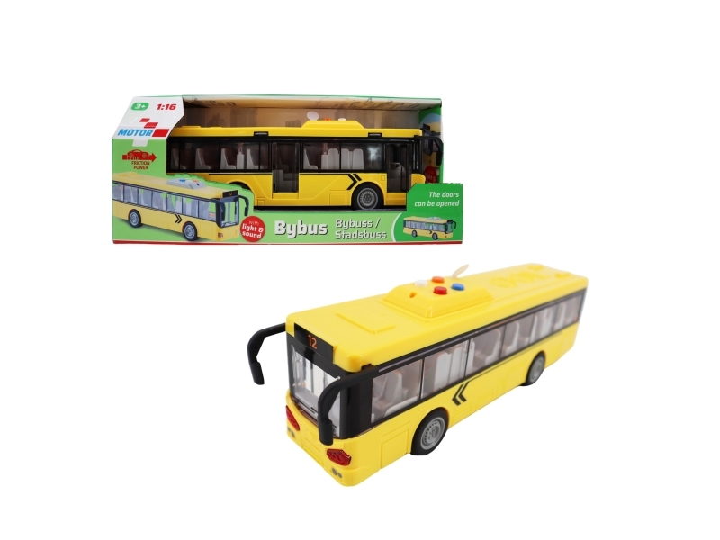 Bybus M/Lys Og Lyd 28,5Cm