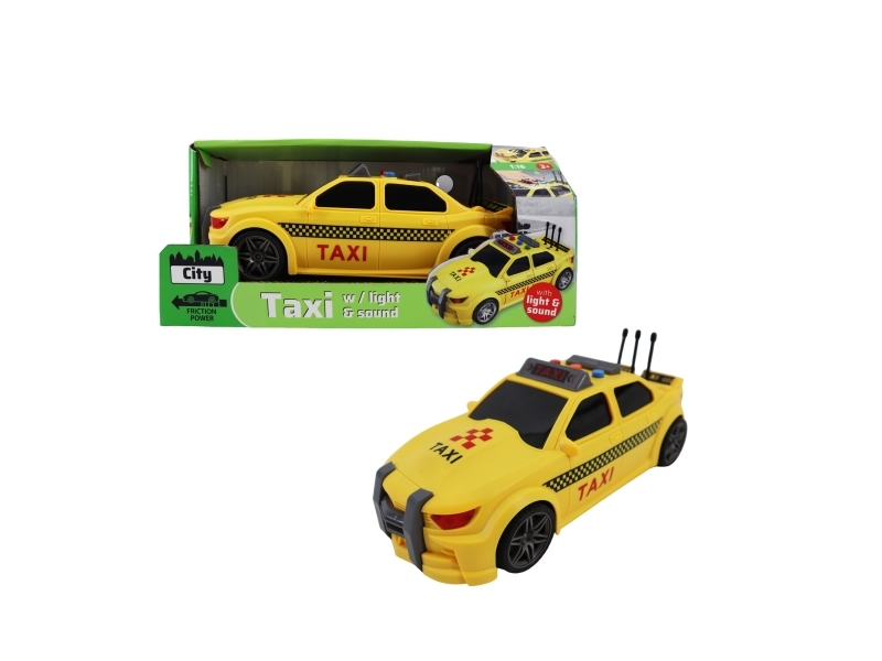 Taxi W/Light & Sound 1:16