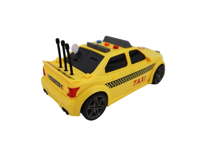 Impulse Toys Taxi W/Light & Sound 1:16