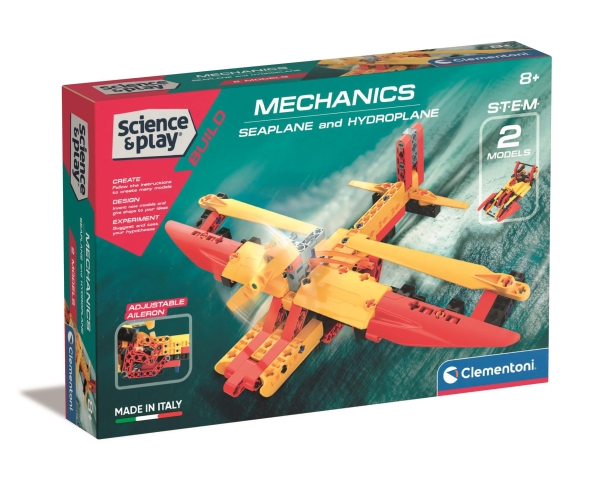 Clementoni Mechanics - Seaplane And Hydroplane