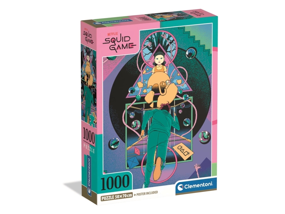 Puslespil Hqc Squid Game 2, 1000 Brikker
