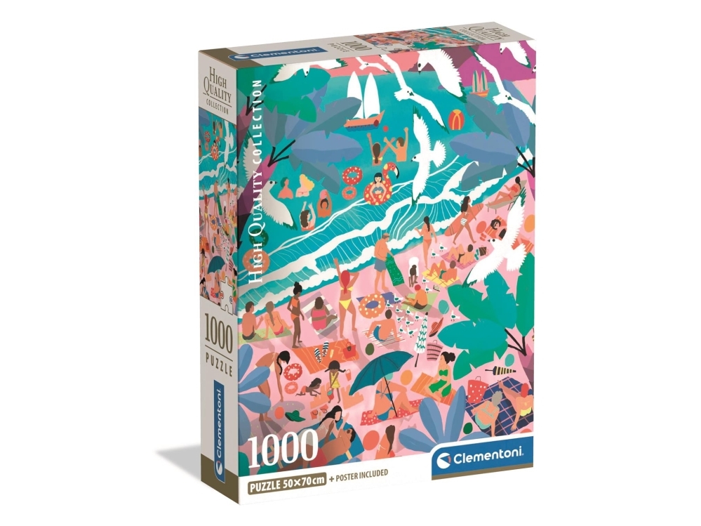 Puzzle Hqc Sunday At The Beach, 1000 Teile