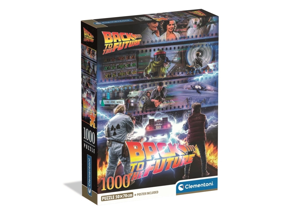 Puslespil Compact Cult Movies 2026 - Back To The Future, 1000 Brikker