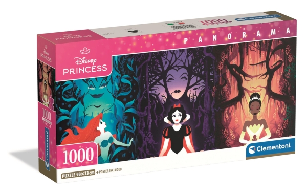 Puslespil Panorama Hqc Princess, 1000 Brikker